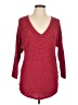 New York & Company Red Pullover Sweater Size L - photo 1