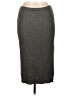 Rodier Solid Gray Formal Skirt Size L (estimated) - photo 2