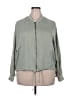 Steve Madden 100% Rayon Green Jacket Size XXL - photo 1