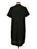 Lush Solid Black Casual Dress Size S - photo 2