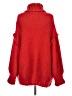 Warehouse Red Turtleneck Sweater Size Sm - Med - photo 2