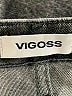 Vigoss Chevron-herringbone Gray Black Jeans Size 32 waist - photo 6