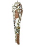 Flora Ashley Tropical White Casual Pants Size S (estimated) - photo 5