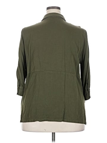 JunaRose 3/4 Sleeve Button-Down Shirt (view 2)