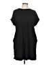 Unbranded Solid Black Casual Dress Size L - photo 1