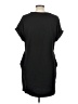 Unbranded Solid Black Casual Dress Size L - photo 2