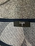 T Tahari Graphic Blue Pullover Sweater Size L (estimated) - photo 7
