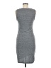 Leith Solid Gray Casual Dress Size M - photo 2