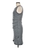 Leith Solid Gray Casual Dress Size M - photo 5