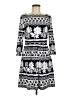 Trulli Print Blue Casual Dress Size 8 - photo 1