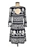 Trulli Print Blue Casual Dress Size 8 - photo 2
