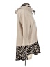 Bibi Animal Print Tan Pullover Sweater Size L - photo 4