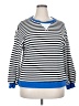 Xieerduo Stripes Blue Pullover Sweater Size XXL - photo 1