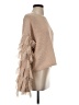 Shein 100% Polyester Tan Pullover Sweater Size S - photo 4