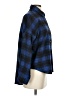 VICI Plaid Blue Long Sleeve Blouse Size S - photo 4