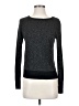 Ann Taylor Factory Metallic Silver Pullover Sweater Size S - photo 1