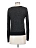 Ann Taylor Factory Metallic Silver Pullover Sweater Size S - photo 2
