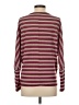 Berkley Jensen Stripes Burgundy Pullover Sweater Size S - photo 2