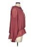 Universal Thread Burgundy Long Sleeve Blouse Size XL - photo 4