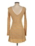 ASOS Houndstooth Orange Yellow Casual Dress Size 2 - photo 2