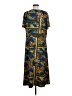 It's Graphic Blue Casual Dress Size M - photo 2