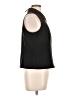 D.B.Y. Ltd 100% Polyester Black Sleeveless Blouse Size 11 - 12 - photo 4