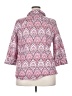 Chico's Paisley Pink 3/4 Sleeve Blouse Size XL (3) - photo 2