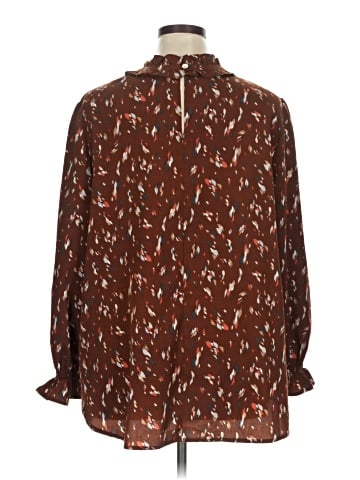 Davi & Dani Long Sleeve Blouse (view 2)