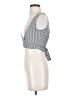 Shein 100% Polyester Silver Tank Top Size 2 - photo 5