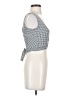 Shein 100% Polyester Silver Tank Top Size 2 - photo 4