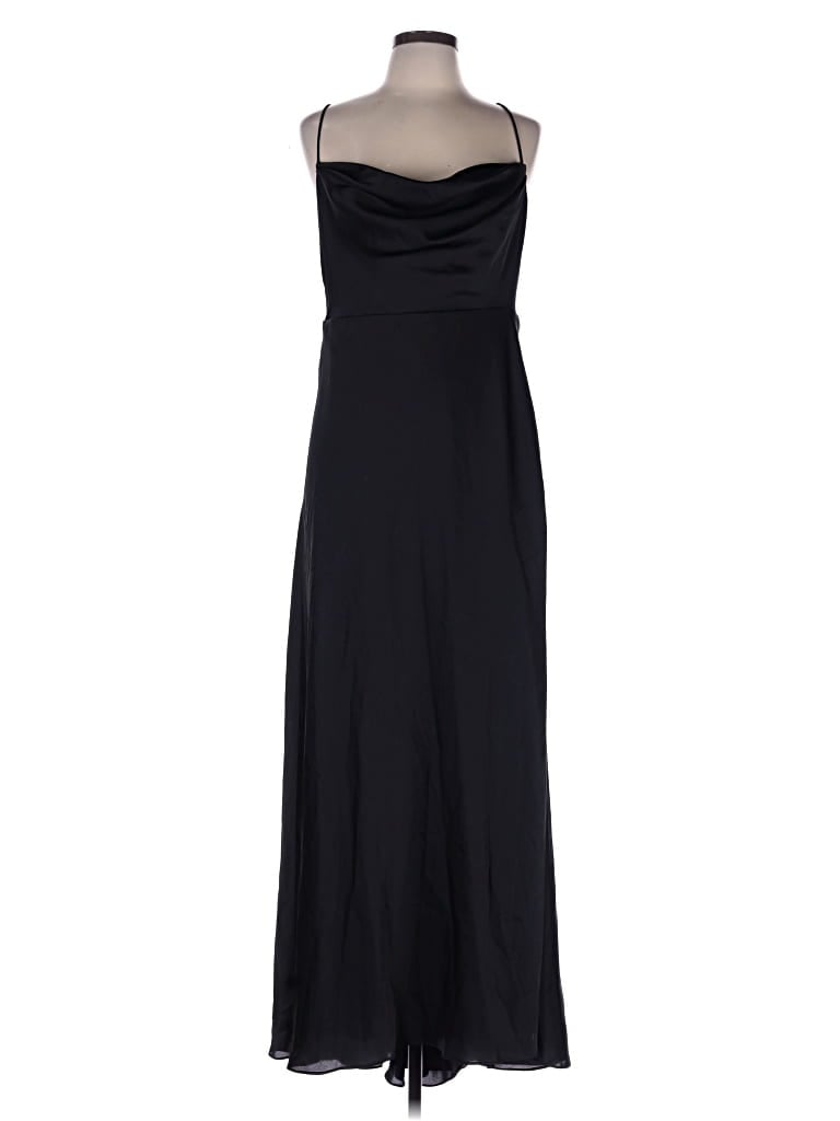 Pre-owned Fame And Partners Cocktail Dress In Black