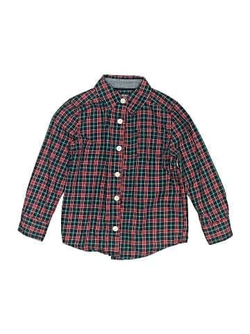 Genuine Kids from Oshkosh Long Sleeve Button-Down Shirt (view 1)