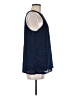 Halogen 100% Polyester Blue Sleeveless Blouse Size M - photo 4
