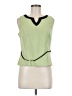 D.B.Y. Ltd Green Sleeveless Blouse Size 7 - photo 1