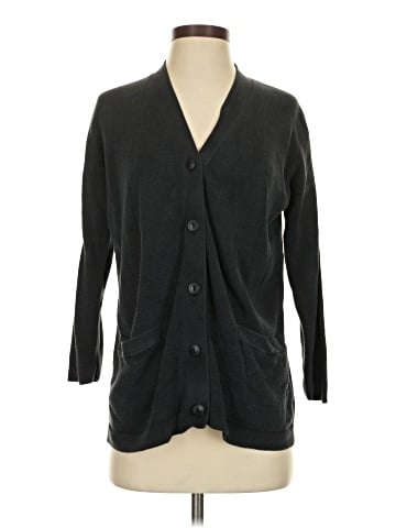 Linda Allard Ellen Tracy Silk Cardigan (view 1)
