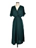 Shein 100% Polyester Teal Casual Dress Size 4 - photo 1