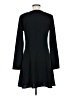 Zara 100% Polyester Solid Black Casual Dress Size M - photo 2