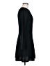 Zara 100% Polyester Solid Black Casual Dress Size M - photo 4