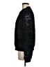 DKNY 100% Polyester Animal Print Black Track Jacket Size M (estimated) - photo 5