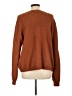 DKNY Solid Brown Pullover Sweater Size L - photo 2