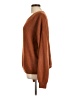 DKNY Solid Brown Pullover Sweater Size L - photo 5