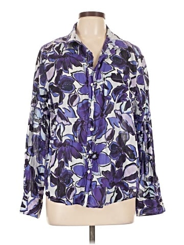 Sigrid Olsen Long Sleeve Blouse (view 1)