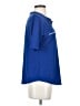 Vintage Rose Blue Short Sleeve Blouse Size S - photo 4