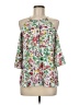 Do & Be 100% Polyester Green 3/4 Sleeve Blouse Size M - photo 1