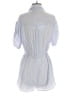Storia 100% Rayon Stripes Blue Romper Size S - photo 2