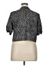 Perceptions Black Short Sleeve Blouse Size XL - photo 2