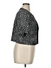Perceptions Black Short Sleeve Blouse Size XL - photo 4