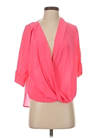 Trina Turk 3/4 Sleeve Silk Top (view 1)
