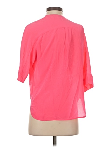 Trina Turk 3/4 Sleeve Silk Top (view 2)