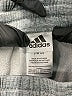 Adidas 100% Polyester Gray Track Pants Size 10/12 - photo 3